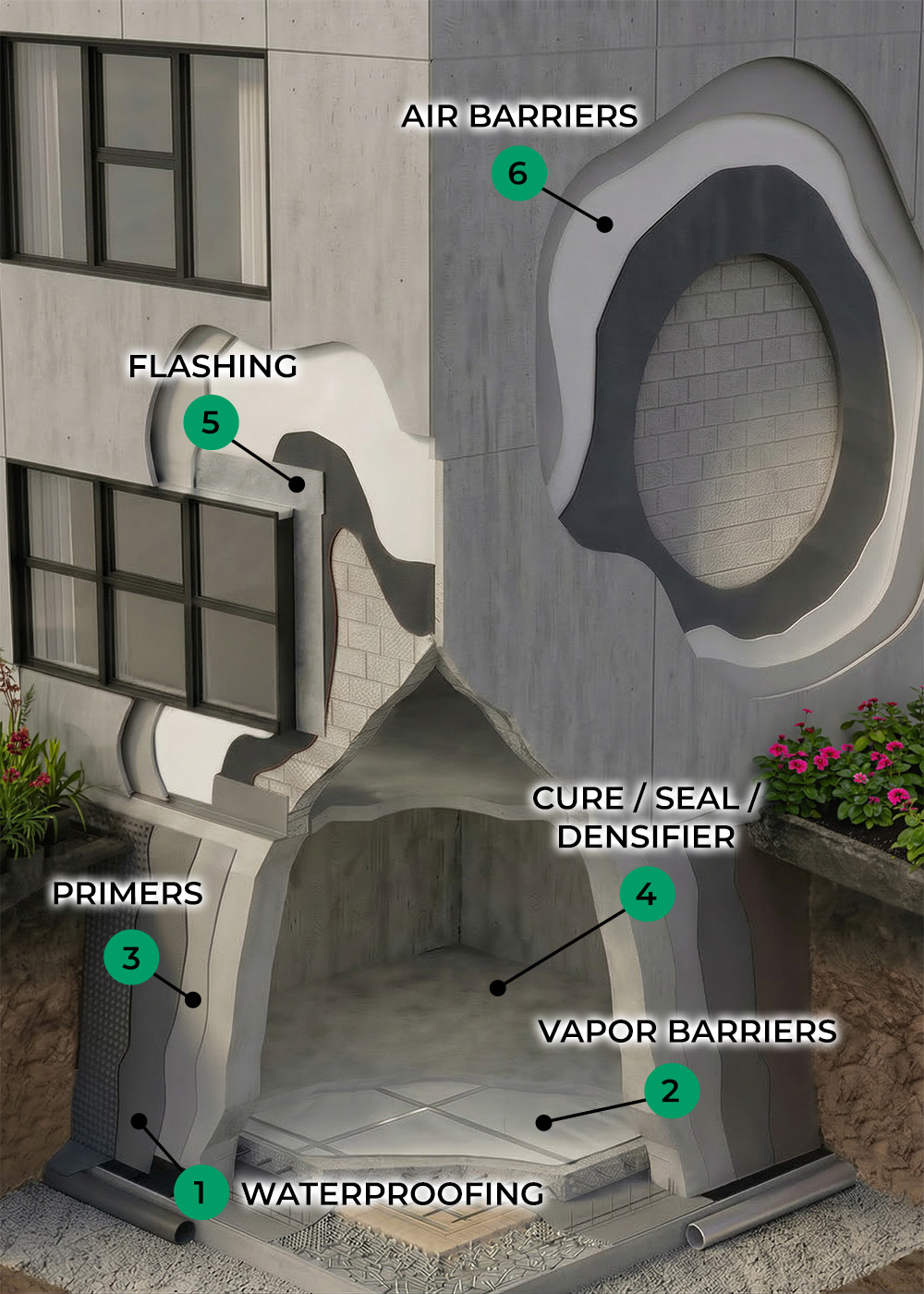 Air Barrier Diagram